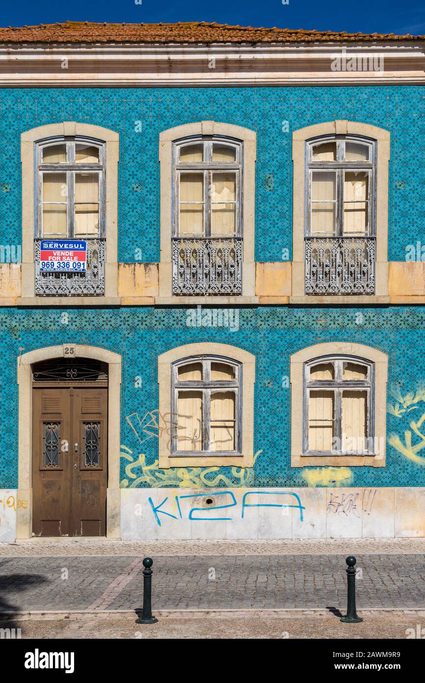 Haus zum Verkauf, Silves, Algarce, Portugal Stockfoto