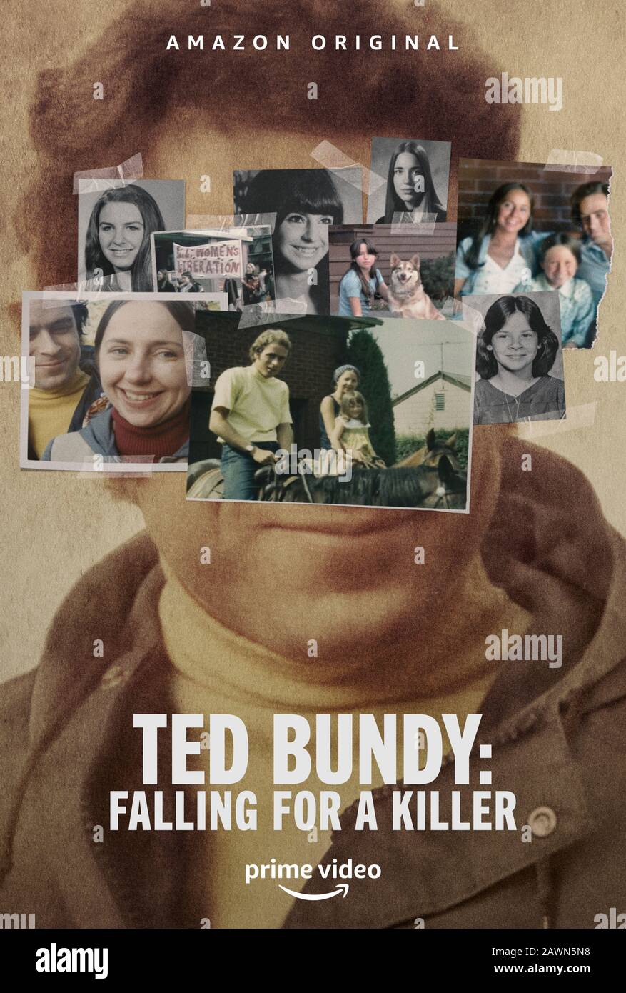 Ted Bundy: Falling for a Killer (2020) unter der Regie von und mit Elizabeth Kendall, Molly Kendall und Steven Winn in den Hauptrollen. Nach fast 40 Jahren Schweigen teilen Elizabeth Kendall und ihre Tochter Molly ihre Erfahrungen mit beunruhigenden neuen Details über Ted Bundy. Stockfoto