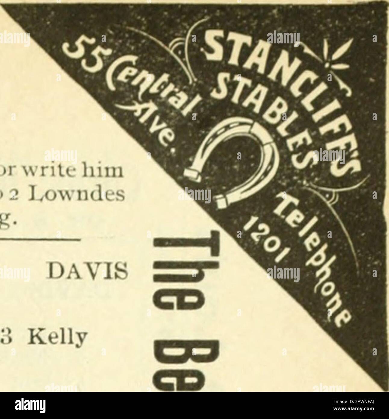 Atlanta Stadtverzeichnis . Jesse E, Lehrling, r 113 Kelly Jessie Mrs, dressmkr, r 158 Whitehall John Rev, Pastor Ponder Ave Bap Ch, r 72 Ponder Ave John, wks Am Can Co. R 215 Auburn Ave John (c), Carpenter, r 193 E Baker John (c). Fahrer, r 260 W Hunter John (c), Feuerwehrmann Cont Gin Co, r 190 E Baker John (c), Arbeiter Atl Paper Co, r 117 Clarke John (c), Lab Swift Fert Works, r Marietta Rd John (c), Rohrverdecker 34 W Alabama, r 365 W Hunter John (c), Tie-Cutter, r 4 Elm John A. Verkäufer, BDS 86^/^ Whitehall John B, WKS Atl Woolen Mill, r 52 Stewart Ave John C (Liora). Wks Jackson Shoeing Co, r. Stockfoto