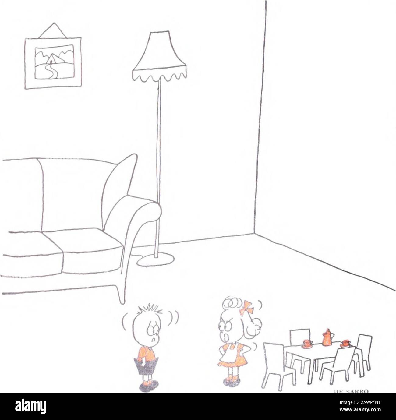 Das Damen-Heimatblatt . e. Ich mag sie. Sie können meine Gefühle nicht verletzen. Denken Sie nicht, dass es ein schönes Haus ist? Ja, ich. Musste es so groß sein? Nun, Sie wissen, dass Nelson viel Raum mag, und wir müssen viel Einsteigen tun. Sie sehen, eine dieser Tage geht Nelsonshinging in die Politik. Ich glaube, die ConservativeParty braucht Männer wie ihn. Ich erwarte das richtige youre. Die Thistreppe ist genau das, was Sie für ihre recep-abzüge brauchen. Ich kann Sie an der Tür des Zeichenraums stehen sehen und die Gäste freundlich empfangen. Das ist ein Grund, warum wir es bouglit, weil der Treppenaufgang und die Größe des Kordelzimmers. Stockfoto