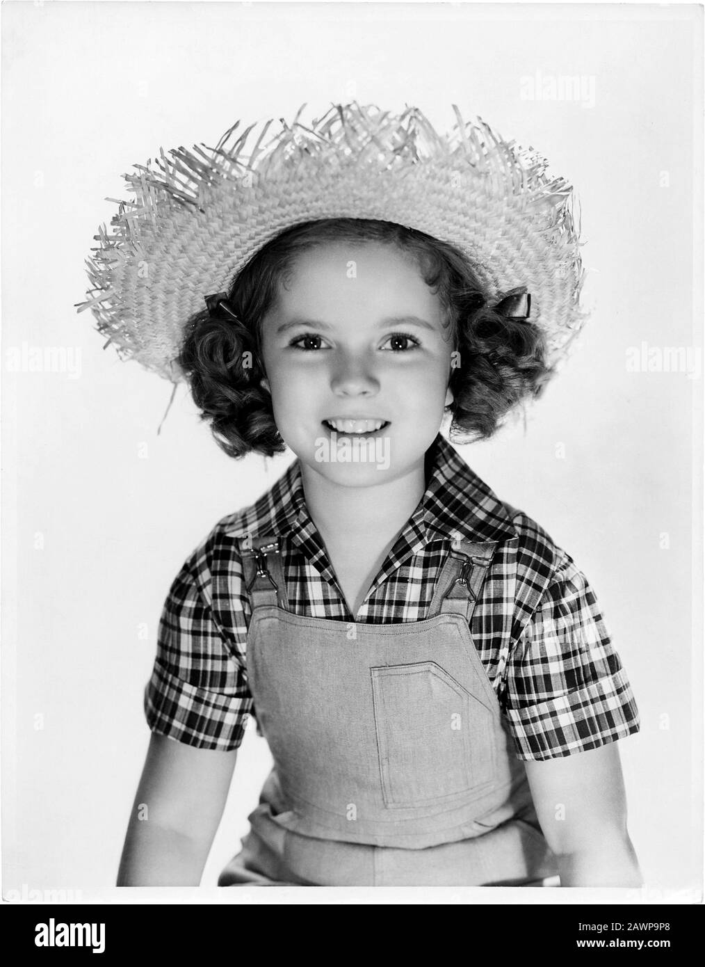 1938, USA: Die Kinderdarstellerin SHIRLEY TEMPLE (* Santa Monica, CA. 1928 ), Pubblicity immer noch für den Film Rebecca of Sunnybrook Farm ( Rondine s. Stockfoto