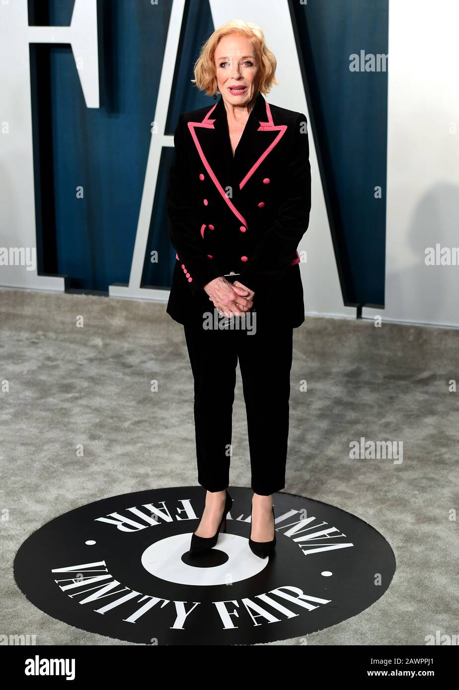 Holland Taylor besucht die Oscar-Party der Vanity Fair im Wallis Annenberg Center for the Performing Arts in Beverly Hills, Los Angeles, Kalifornien, USA. Stockfoto