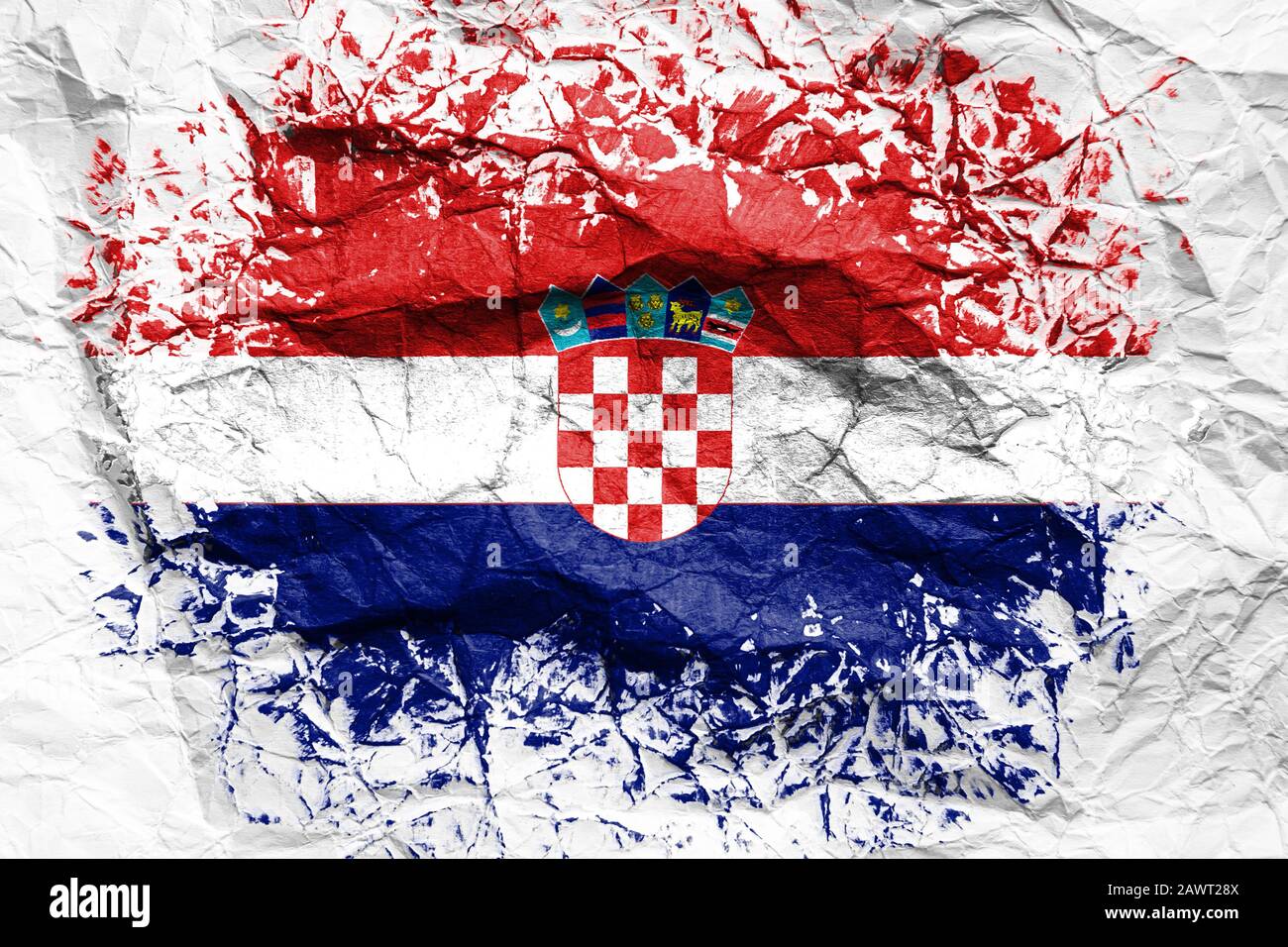 Croatian Flag Wallpaper Croatia Stockfotos Und Bilder Kaufen Alamy
