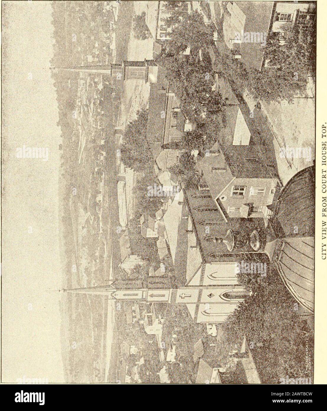 Der hundertjährige Jahrestag der Stadt Hamilton, Ohio. Nce westwärts zur Portage des großen Miami, thence down theseitly side of the Maumee River to its mouth, thence along the southshore of Lake Erie to the mouth of the Cuyahoga where it began; Genießen Sie die Reservierung auf dem 10-Meilen-Platz der Vereinigten Staaten an der Einmündung des Maumee und das gleiche bei der Portage des Big Miami (in der Nähe von Fort Wayne, Indiana) in Sandusky, Und zwei Meilen Platz auf jeder Seite der Rapids des Sandusky und auch der Hafen von Detroit von der Einmündung des TheRiver Racine 10 Meilen hoch am Südufer des RI Stockfoto
