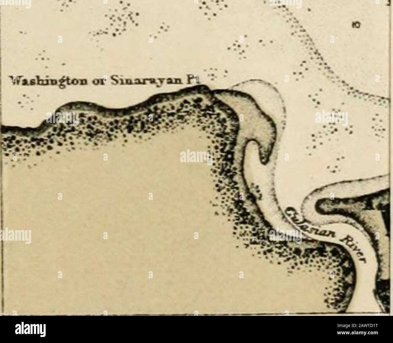 A pronuncing Gazetteer and Geographical dictionary of the Philippine Islands, United States of America with Maps, Charts and illustrations . between Manila and Cuyo and Zam-boanga. TDLl(i VIEJO (coo-leeohn Vee-ay-hoh), Hisp.;Small Bay SE. Of Culion, Calami&n I., nat-miganes gne, cala-Paleas (CUlawes). Der Fluss, der zu Fuß in die Kordillere im zentralen Teil von Batdn, Luzon steigt und mit mehreren kleineren Bächen vereint ist, tritt in die Orani Riv ein. CUMALIRAiNG (coo-mah-lah-Rang), ver.; streampraktikabel für leichtes Handwerk auf Hochwasser, N. by E. von Fatimo I., Dumanquilas Bay, S. Coastof Zamboa Stockfoto