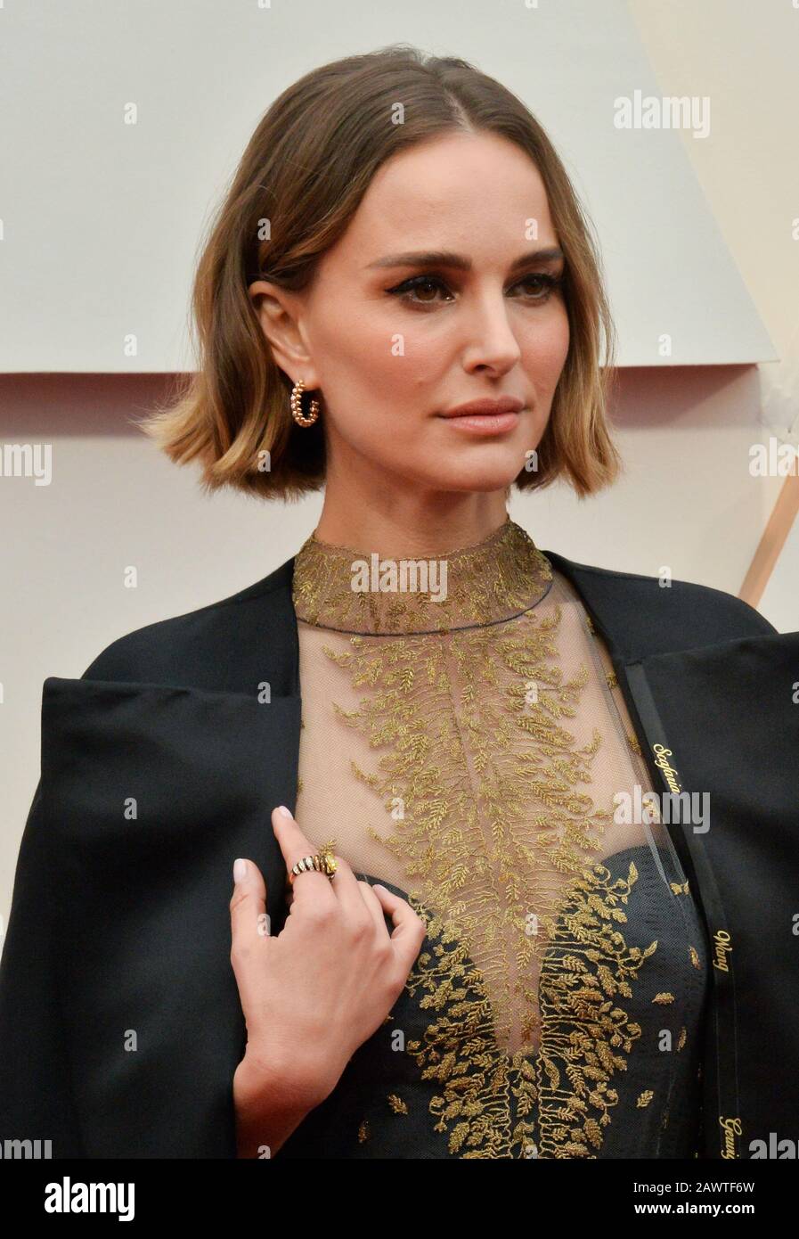 Los Angeles, Vereinigte Staaten. Februar 2020. Natalie Portman kommt am Sonntag, 9. Februar 2020, zur 92. Oscarverleihung im Dolby Theatre in der Hollywood-Sektion von Los Angeles. Foto von Jim Ruymen/UPI Credit: UPI/Alamy Live News Stockfoto