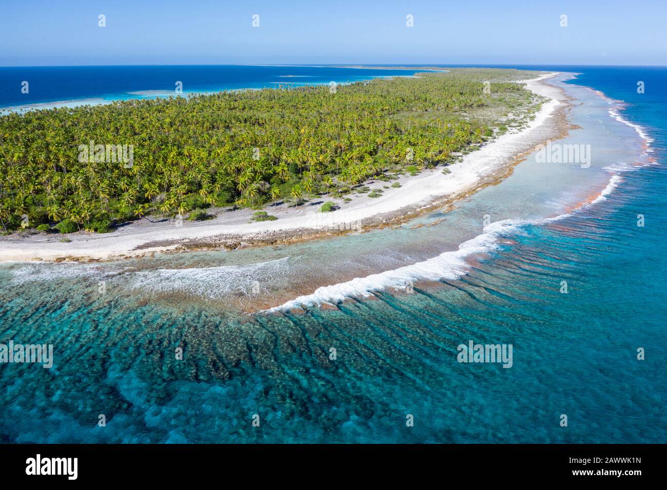 Impressionen von Apataki-Atoll, Tuamotu Archipel, Französisch-Polynesien Stockfoto