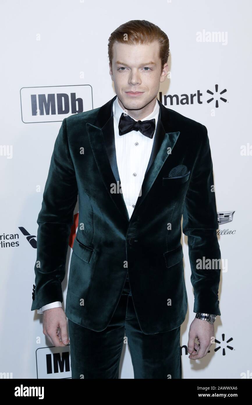 Februar 2020, West Hollywood, CA, USA: Los ANGELES - 9. FEBRUAR: Cameron Monaghan bei der 28. Elton John Aids Foundation Viewing Party im West Hollywood Park am 9. Februar 2020 in West Hollywood, CA (Credit Image: © Kay Blake/ZUMA Wire) Stockfoto