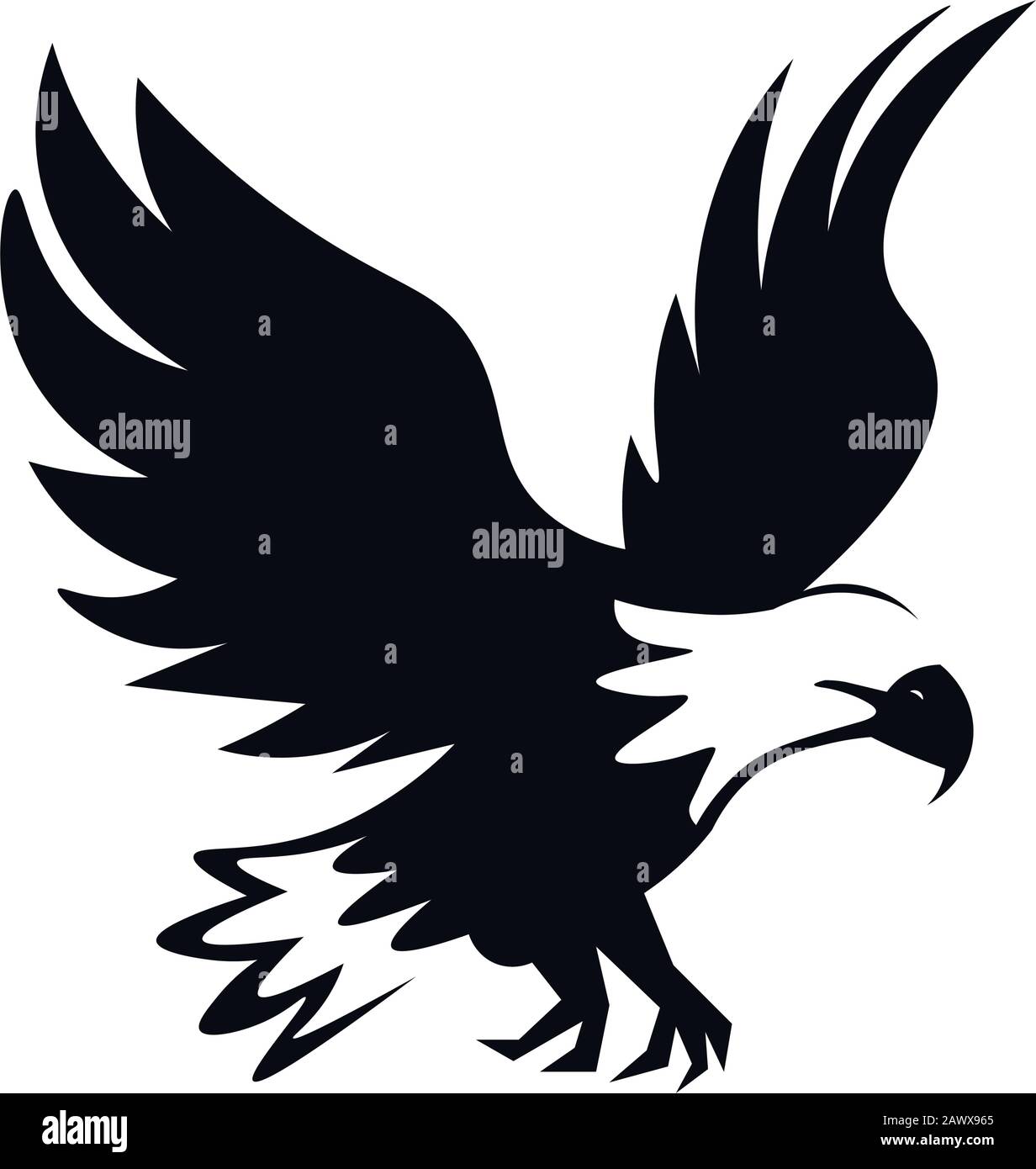 Eagle Icon Vector Stock Vektor