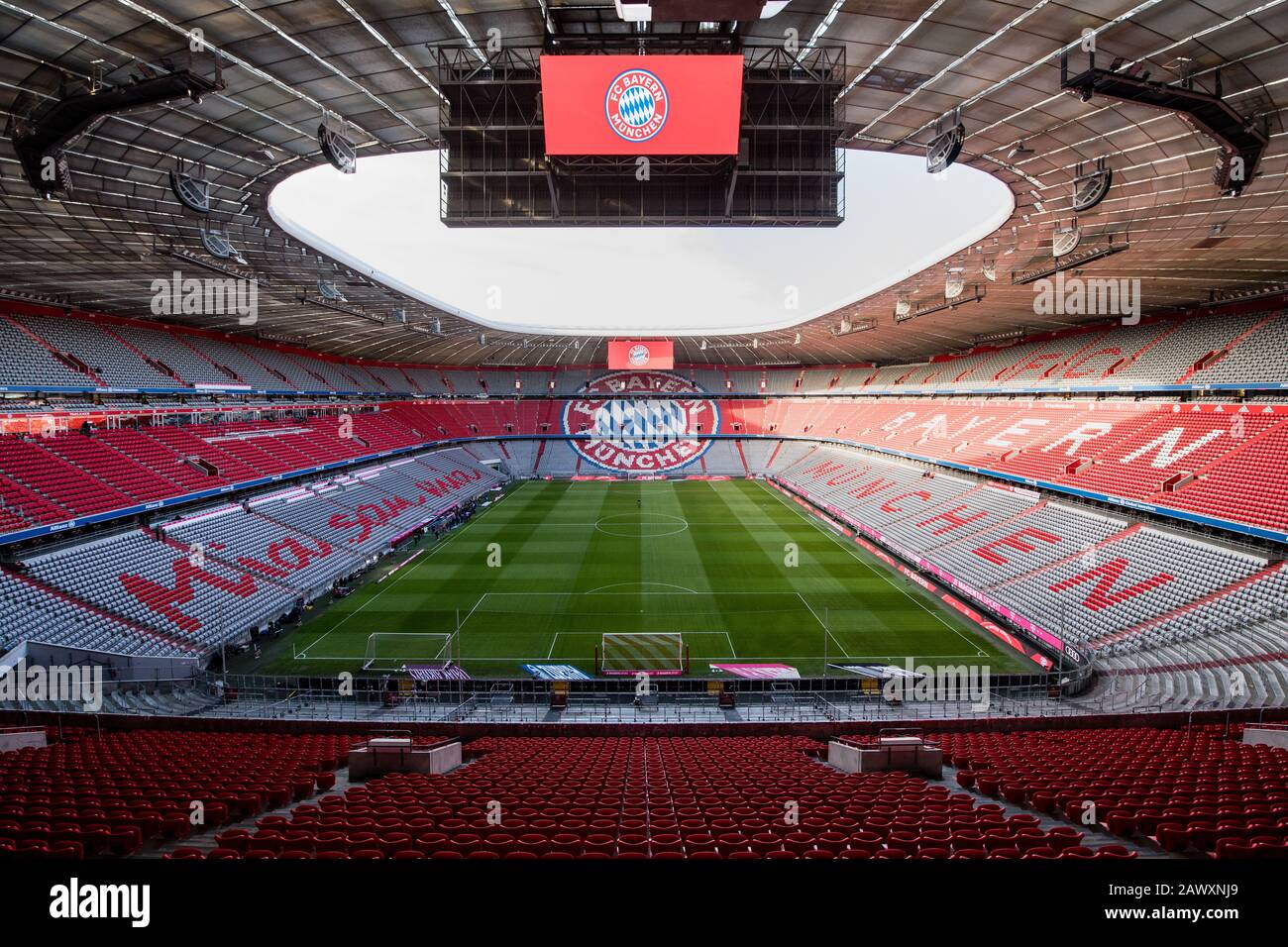 München, Deutschland. Februar 2020. Fußball Bundesliga, Bayern München RB Leipzig, 21