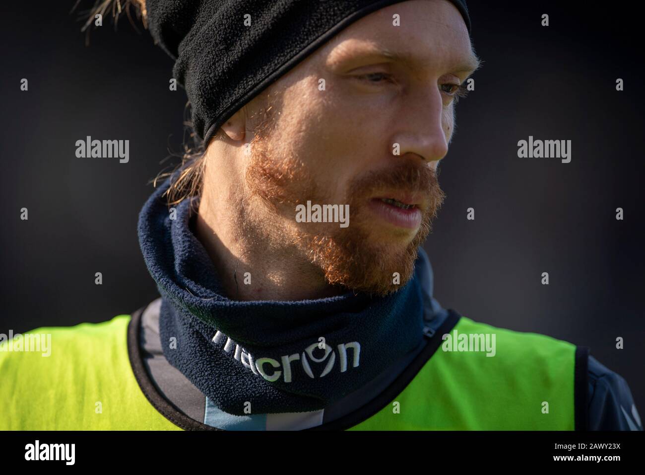 Bartosz Salamon (Spal) während des italienischen Serie-A-Spiels zwischen Spal 1-2 Sassuolo im Paolo Mazza Stadium am 09. Februar 2020 in Ferrara, Italien. (Foto von Maurizio Borsari/AFLO) Stockfoto