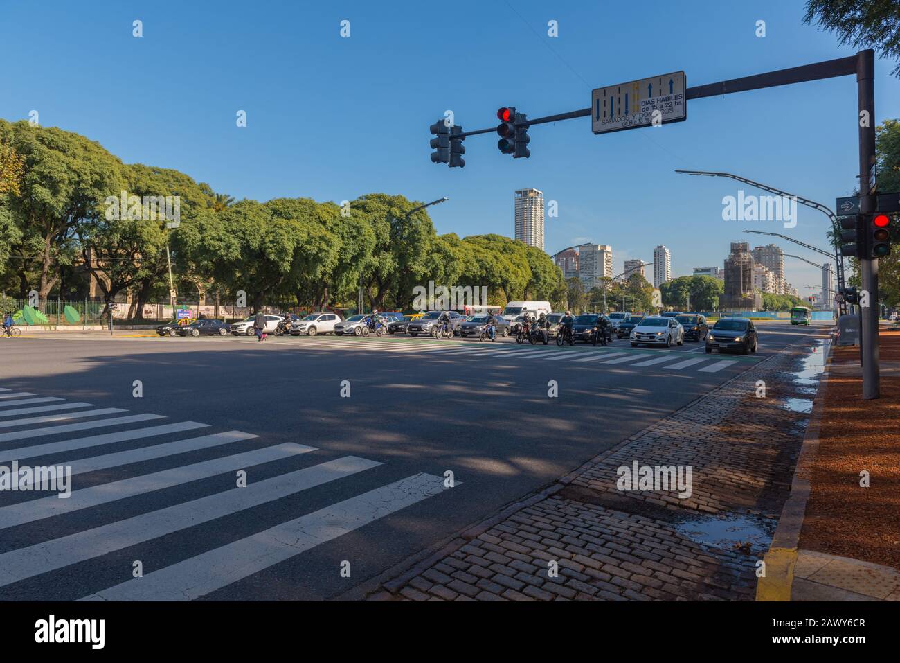 Straßenszene, Buenos Aires, Argentinien, Lateinamerika Stockfoto