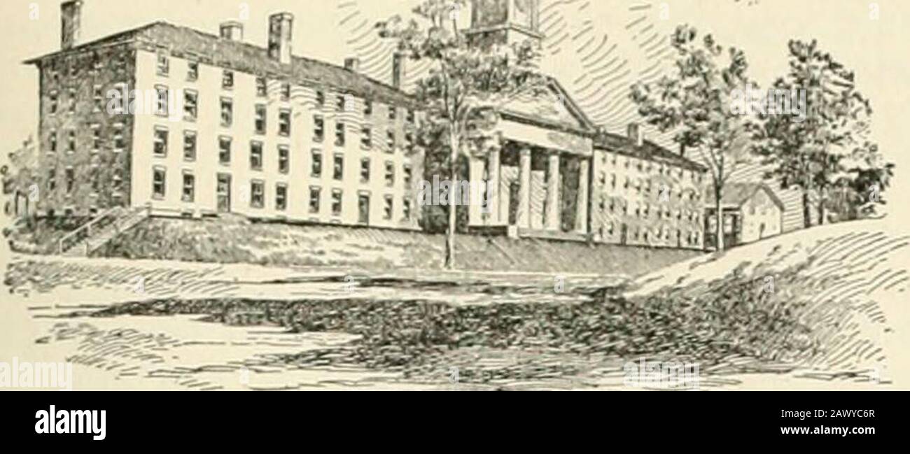Die Encyclopaedia Britannica; ..A Wörterbuch der Künste, Wissenschaften und allgemeinen Literatur . n. 1776 wurde er in den Adelsstand erhoben und erhielt im Jahr 1787 ein Patent als BaronAmherst, of Montreal. Er starb am 3. August 1797. AMHERSTBURG, eine Stadt im Essex County, On-tario, Kanada, am Detroit River, in der Nähe der Einfahrt in den Eriesee. Es ist die Endstation der Essex- und Amherstburger Eisenbahn MichiganCentral, die Entfernung zwischen diesen beiden Twoots beträgt 26 Meilen. Amherstburg, das nach dem Baron Amherst (q.v., in diesen Geschmeidigen) benannt wurde, war während des w Stockfoto