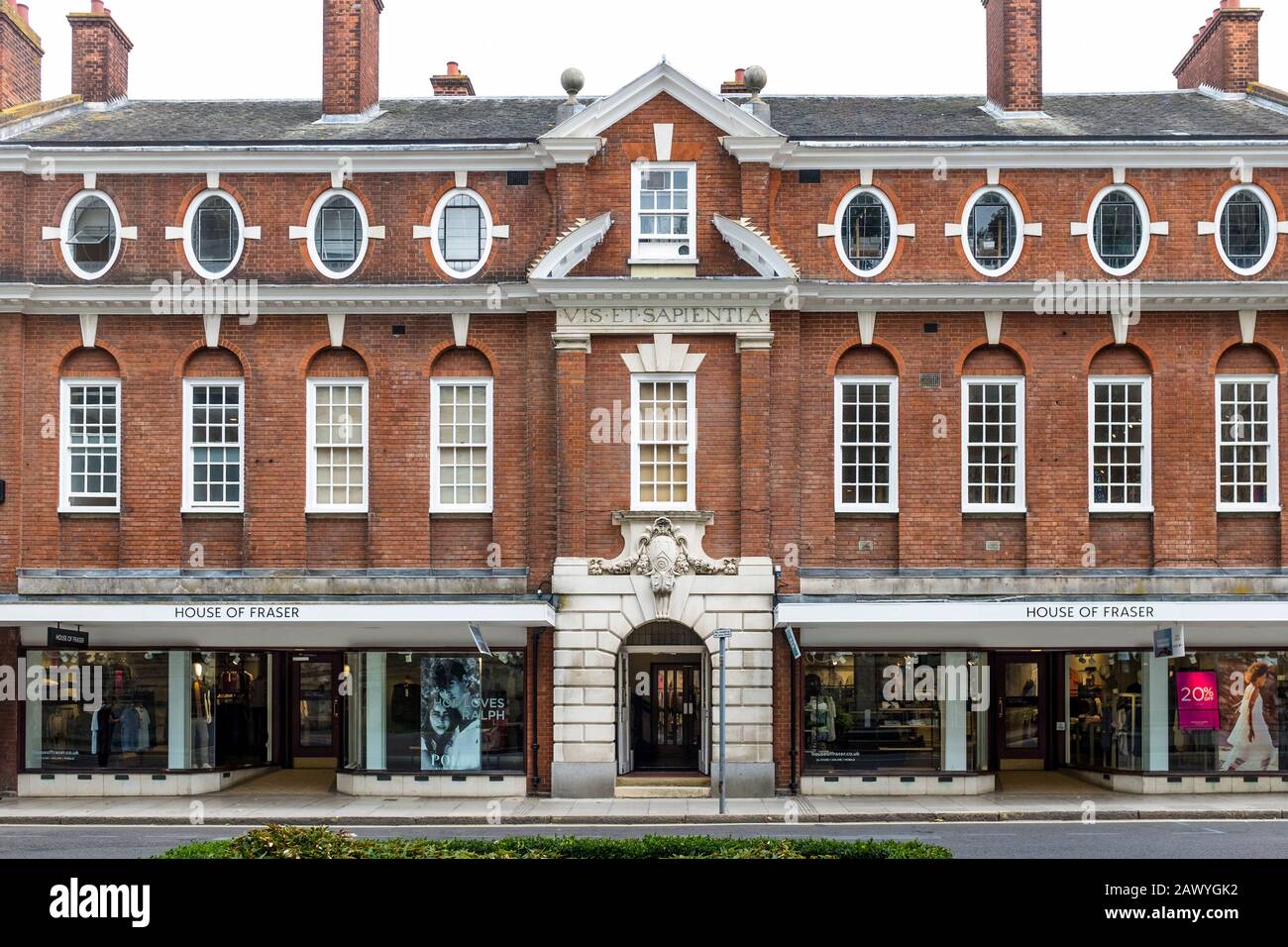 Kaufhaus Fraser in Chichester Stockfoto
