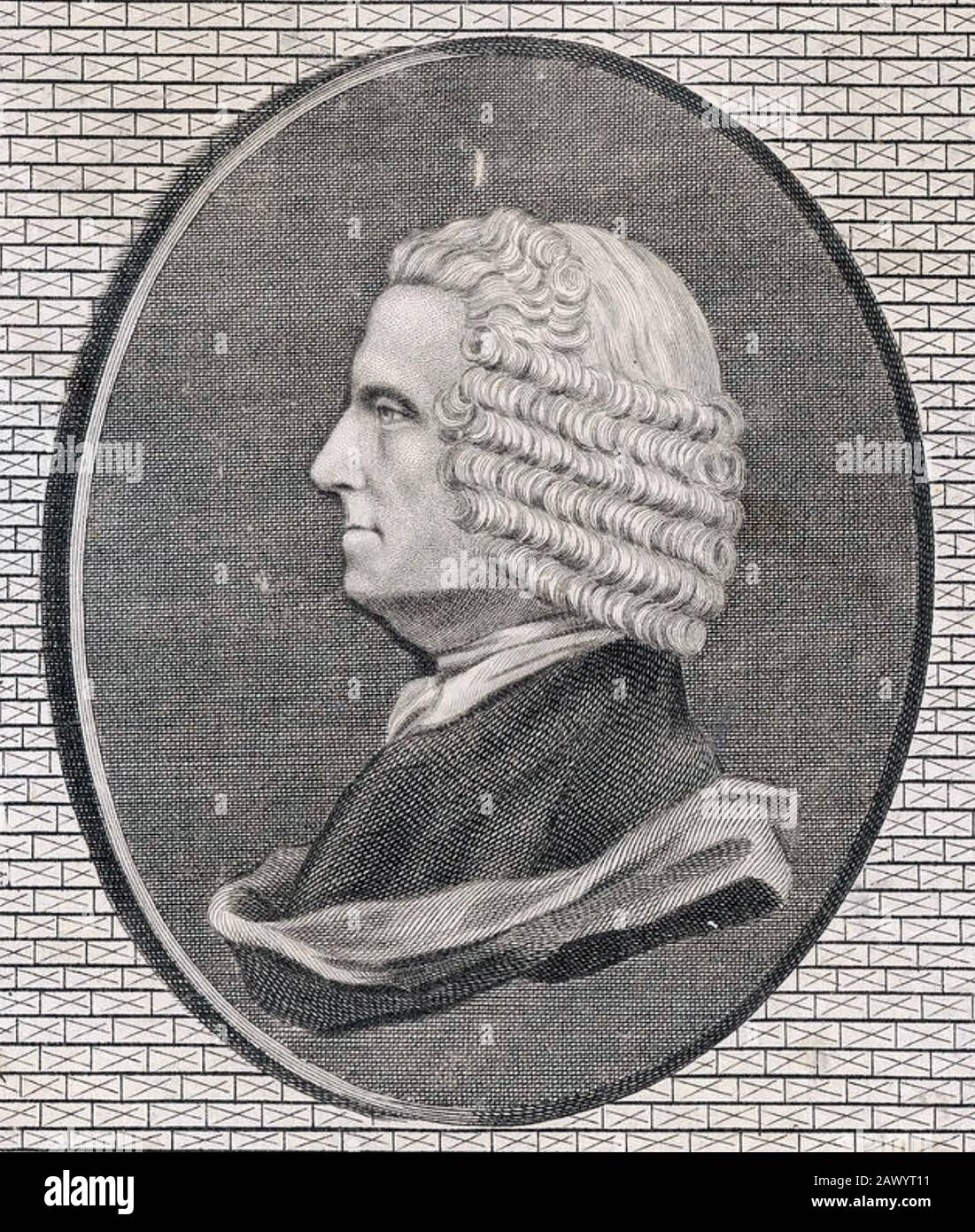 John HARRISON (1693-1776) englischer Uhrmacher, der das Marinechronometer erfand Stockfoto