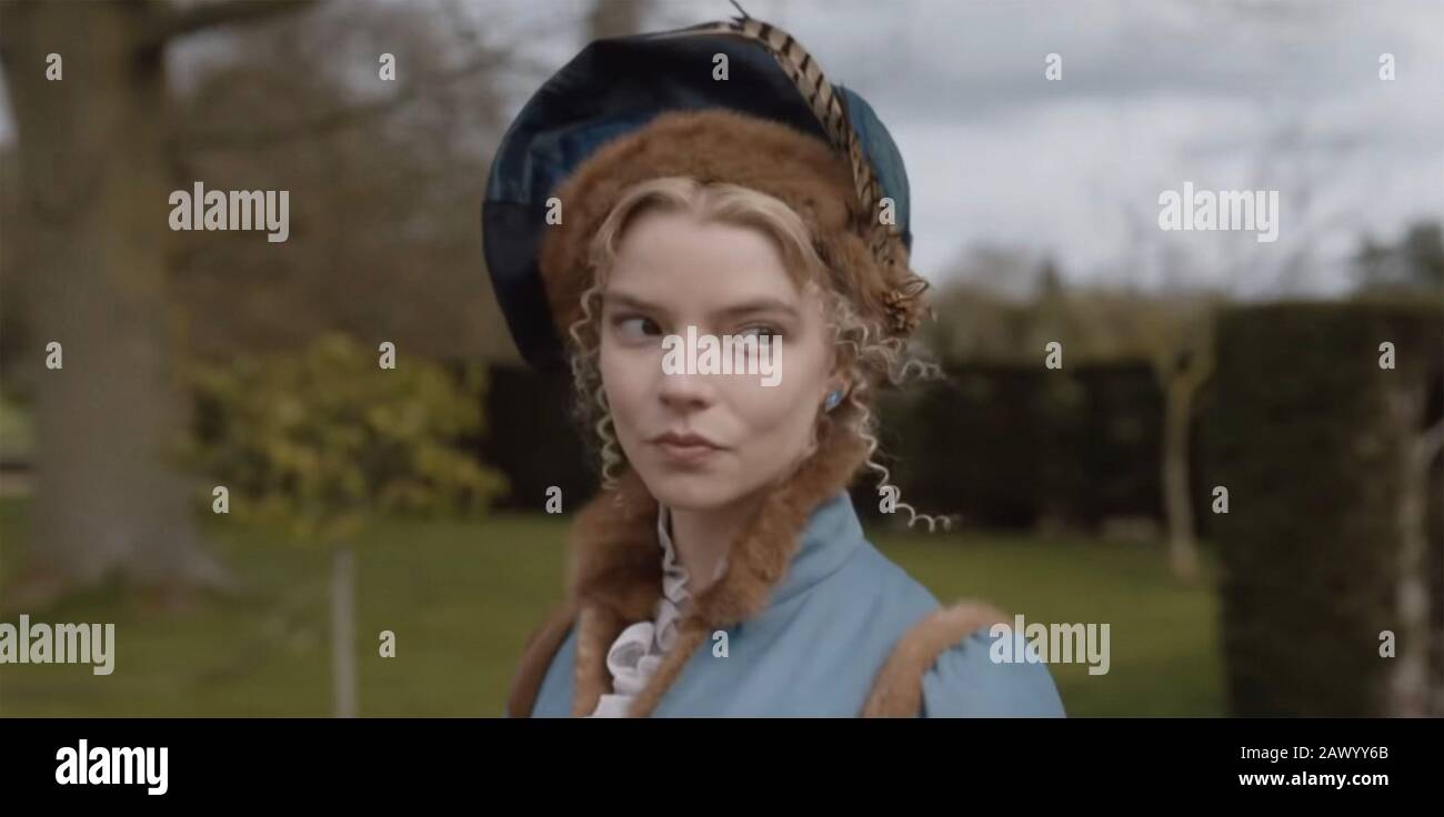 Emma 2020 Focus Zeigt Film mit Anya Taylor-Joy Stockfoto