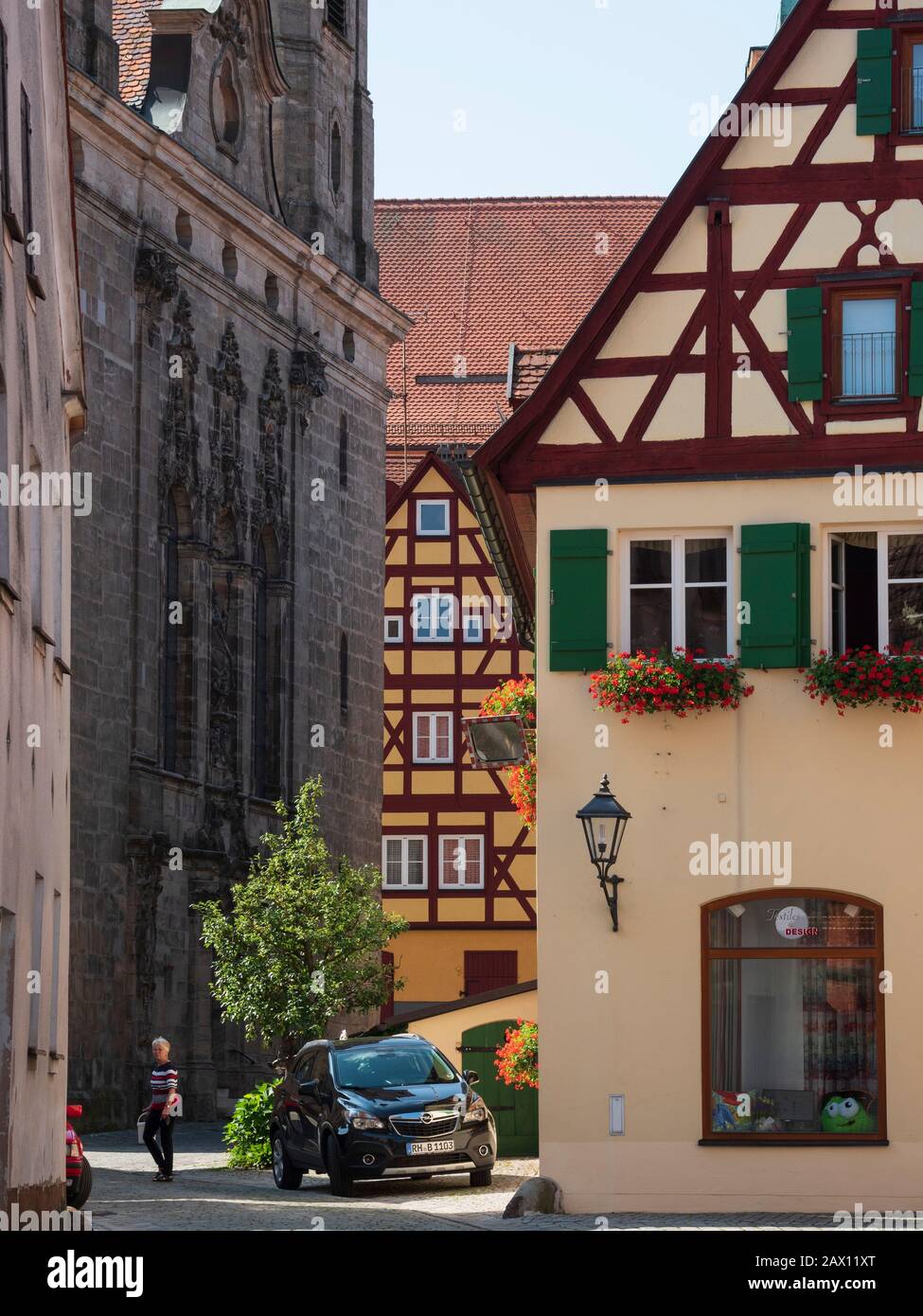 Spalt Altstadt, Franken, Bayern, Deutschland, Franken, Bayern, Deutschland Stockfoto