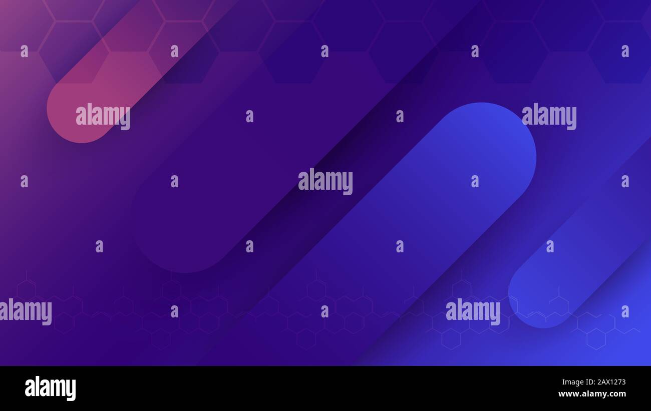Geometrische Symbol Hintergrund in blau Tönen (medizinischen) Stockfoto