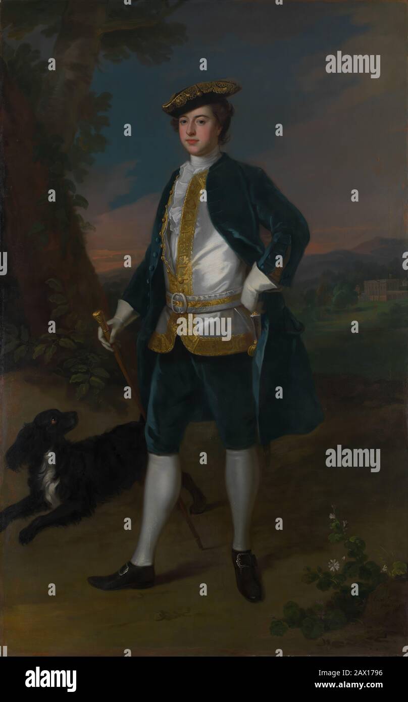 Sir James Dashwood (1715-1779), 1737. Stockfoto