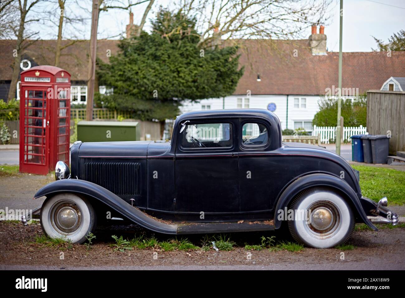 Ford Hotrod, London. Stockfoto