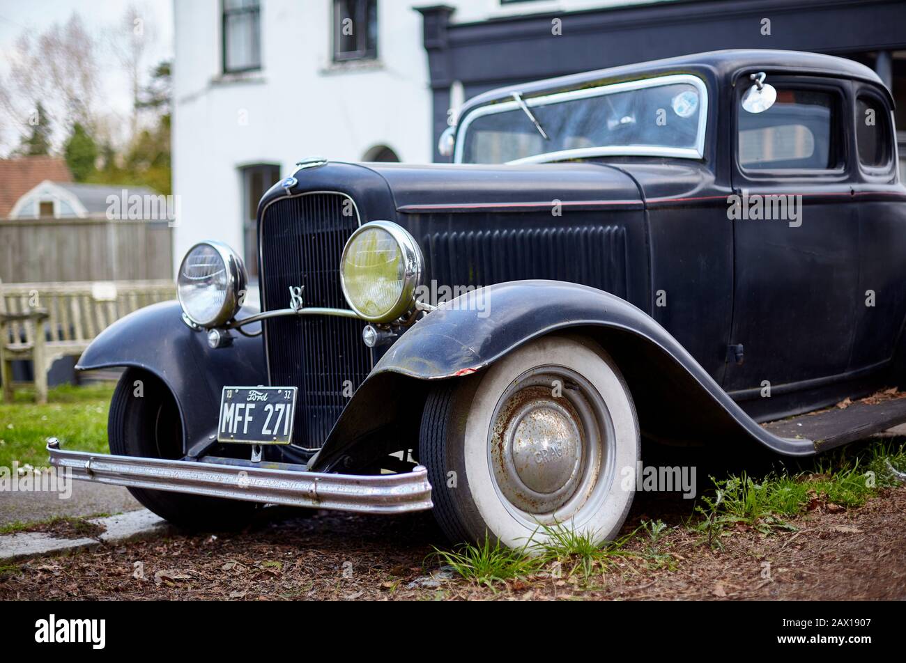 Ford Hotrod, London. Stockfoto