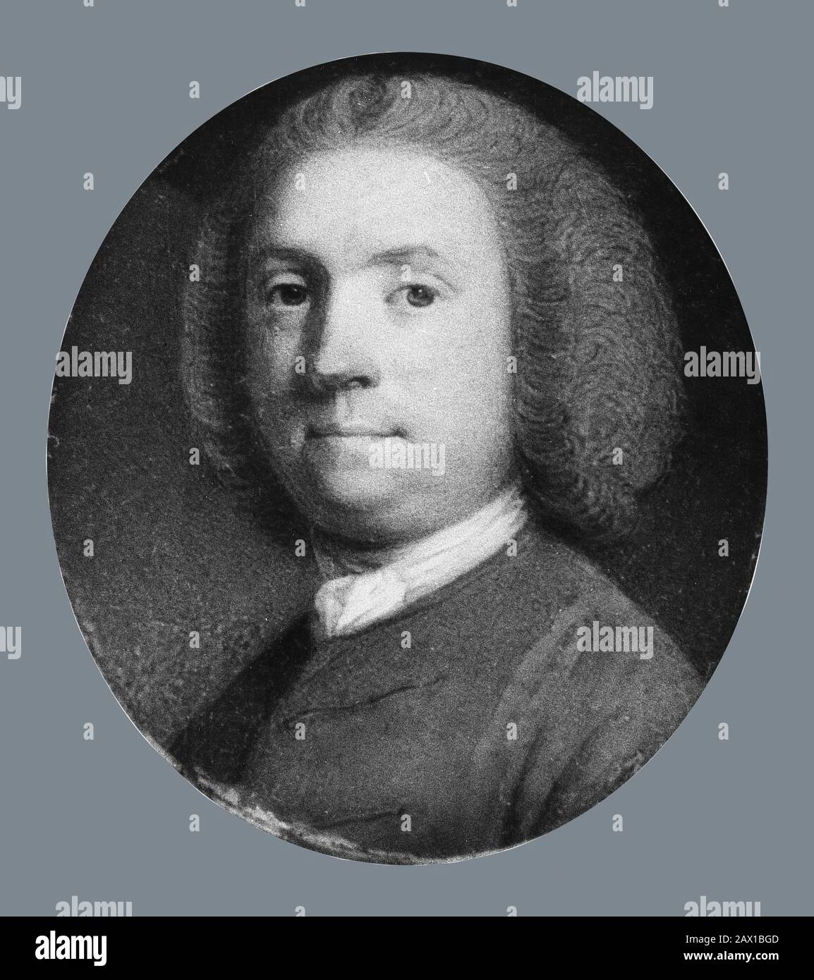 John Isham, 1750. John Isham of Barnstable, Massachusetts (1721-1802), zog 1746 nach Colchester, Connecticut. Sein Onkel (1691-ca. Im Jahre 1742), der im Jahre 1742 nach Windsor, Connecticut, zog, erhielt ebenfalls den Namen John Isham. Stockfoto