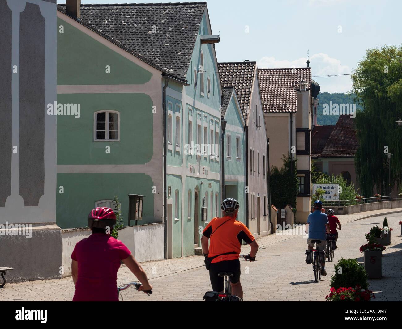 Altstadt Dietfurt an der Altmühl, Oberpfalz, Bayern, Deutschland Altstadt von Dietfurt, Oberpfalz, Bayern, Deutschland Stockfoto