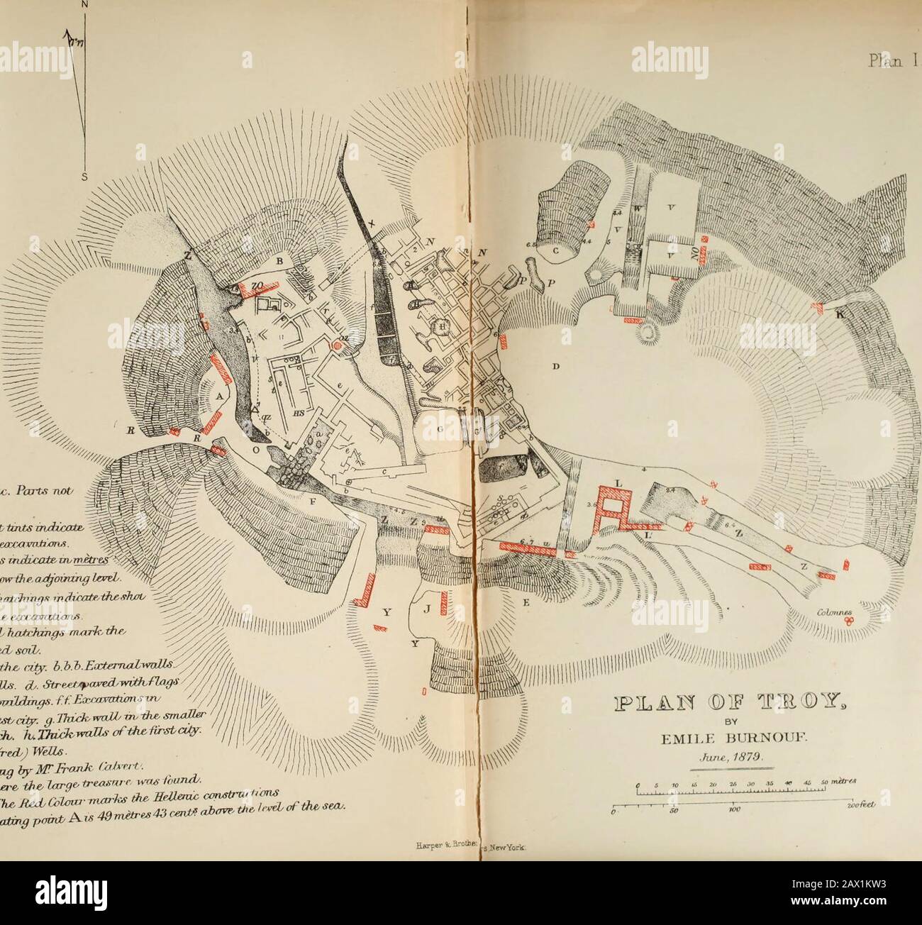 Ilios; die Stadt und das Land der Trojansdie Ergebnisse der Forschungen und Entdeckungen auf dem Gelände von Troja und in der ganzen Straße in den Jahren 1871-72-73-78-79, einschließlich einer Autobiografie des Autors . i. A.B, C, D USW. Teile nicht oaraviert. Die Dunkelsten Tönungen uxdikatz,die tiefsten Etrrarniians.The, immhers rndzrate, vvvmeter^0%£die Tiefe, hei/NR th e. A/joining levzLThe,sirnpleJatchmgs mdiratie,ThesTwttrümmer of the, exraxvratuonfion, marie, xa.xtruto, xo, xa, xtruto. BmerTvoJls ob. Strej!t^&gt;aved,-mih,FLM^se e Trojan^wOdaigs. FF Stockfoto