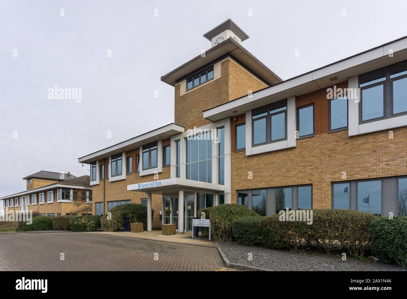 Außenansicht des Kents Hill Conference and Training Center, Milton Keynes, Großbritannien Stockfoto