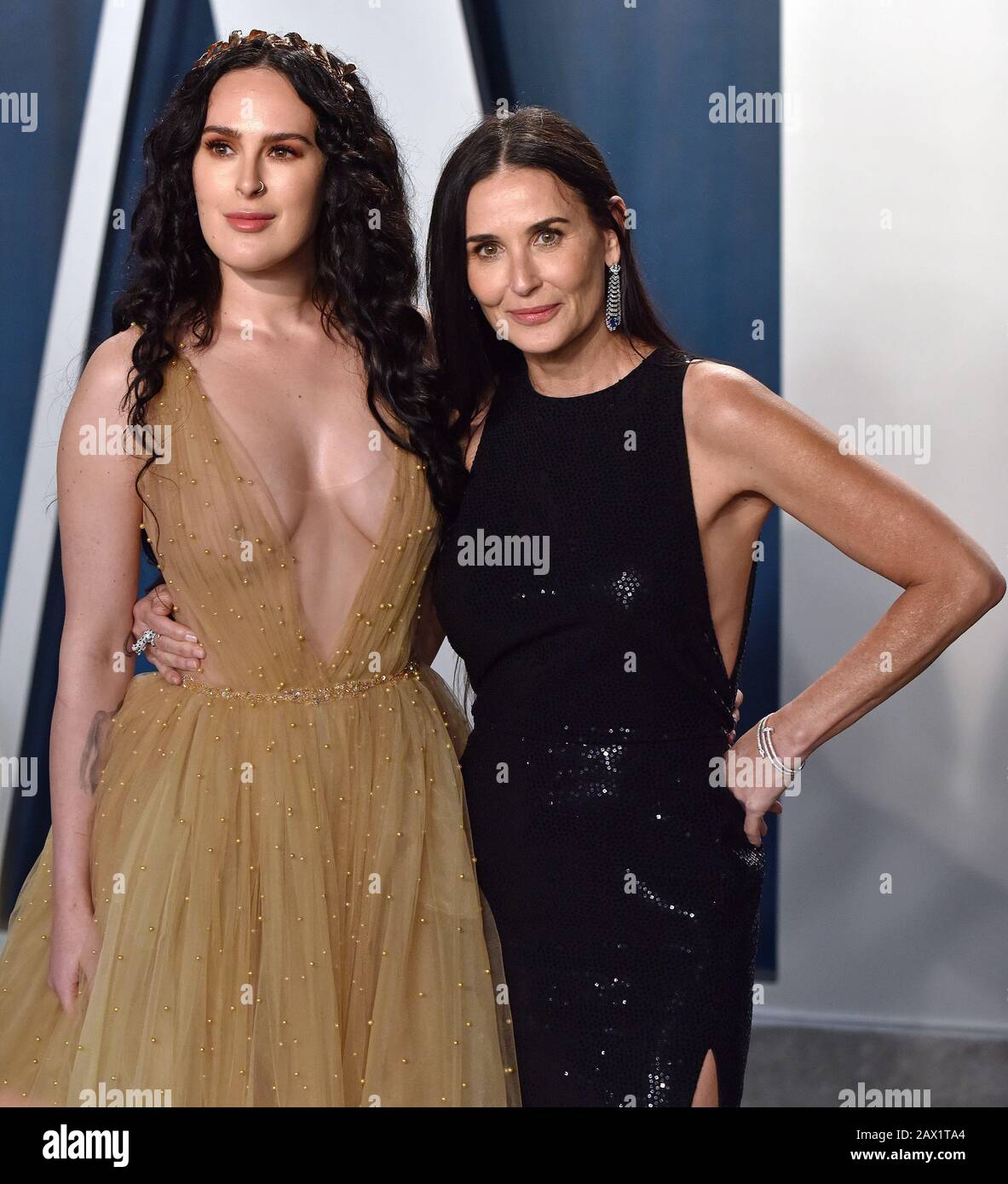 Rumer Willis And Demi Moore Stockfotos Und Bilder Kaufen Alamy