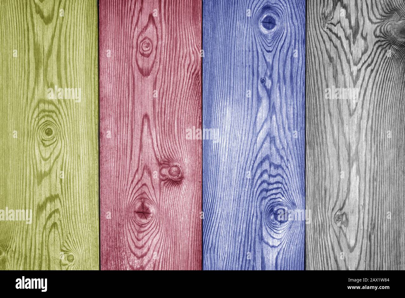 Holzfarbtafelhintergrund mit Knoten Stockfoto