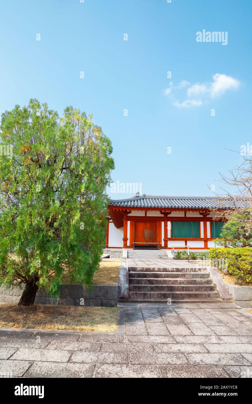 Yakushi-JI alter buddhistischer Tempel in Nara, Japan Stockfoto