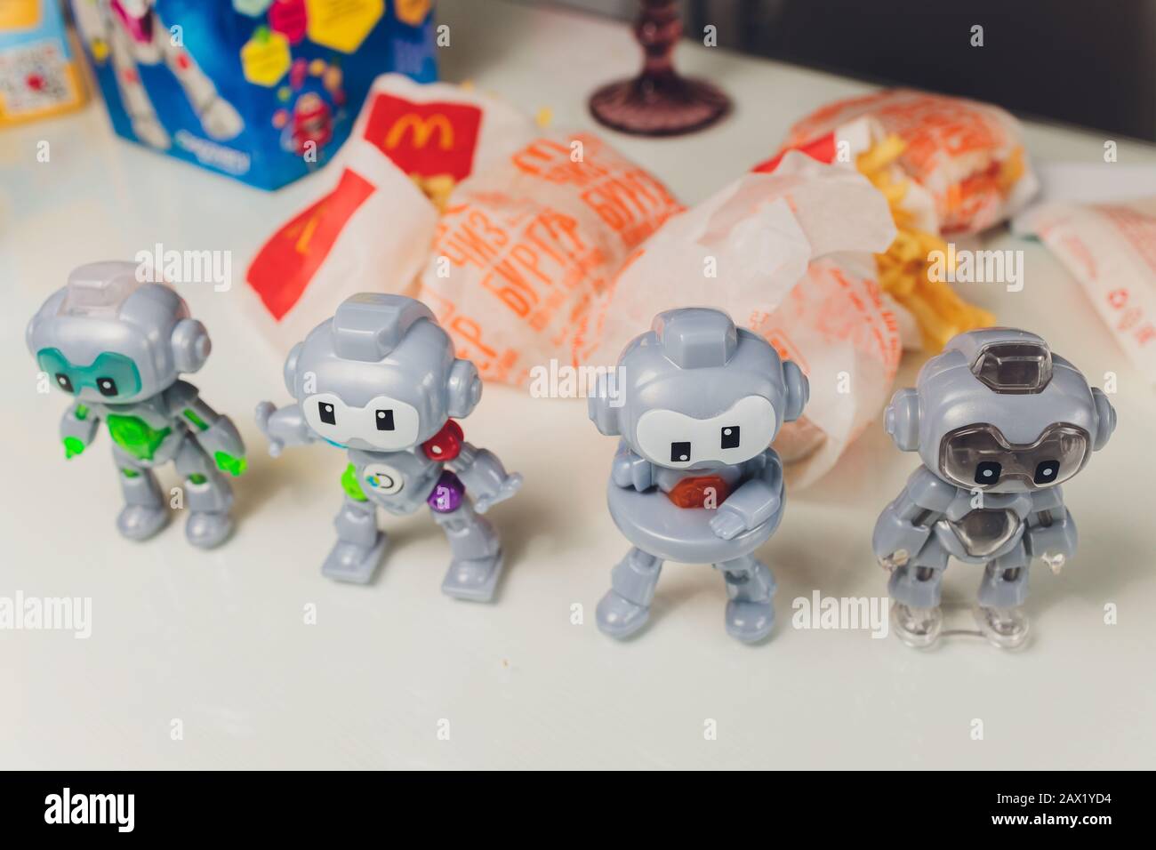 Happy Meal Mcdonalds Toy Stockfotos und -bilder Kaufen - Alamy