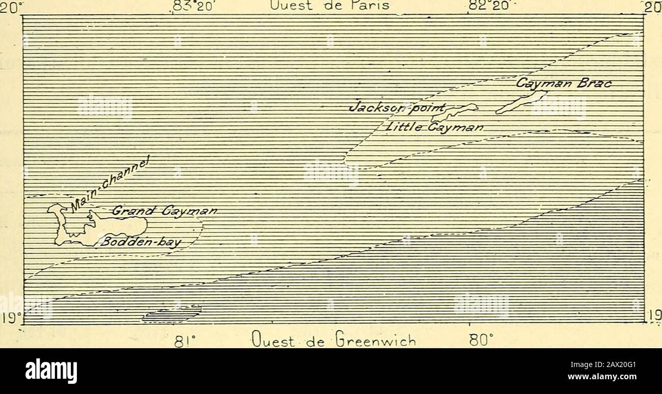 Nouvelle géographic universelle : la terre et les hommes . e presque unanie la proposition de sunir à la Puissance duCanada en confédération politique et commerciale. Les intérêts de lîle larattachent plutôt aux États-Unis. 1 Daniel Mac-Kinnen,! Tour durch die britischen Westindien, GOUVERNEMENT DE LA JAMAÏQUE 727 LÉglise est séparée de lÉtat, et par opposition à leurs anciens maîtresles noirs, pour la plupart détachés du culte anglican, se sont faits taufstes,méthodistes ou presbytériens, et la moitié des vingt journaux publiques danslîle. Linstruction est d Stockfoto