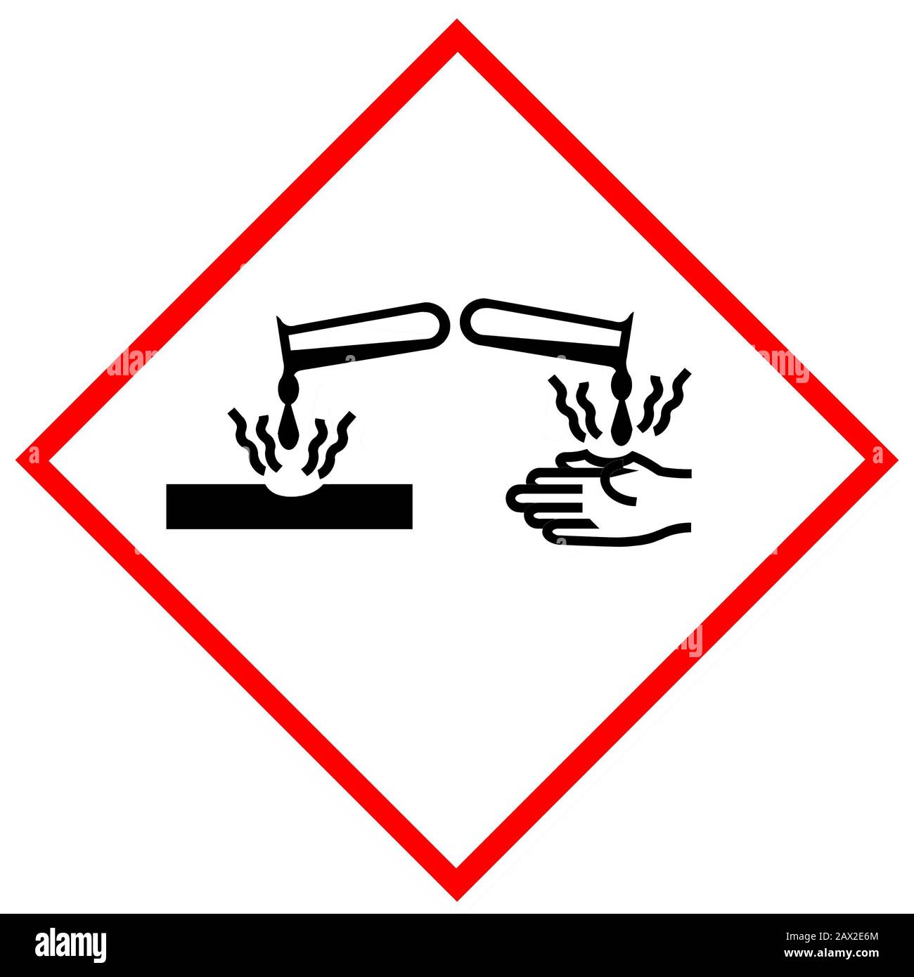Corrosive Symbol Stockfotos Und Bilder Kaufen Alamy