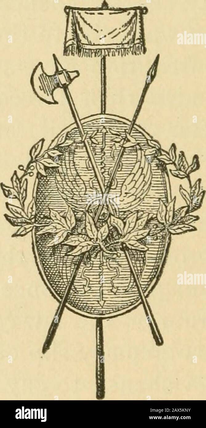 Julius Cäsar und die Gründung des römischen Imperiums . nd Armeen. So schienen sie den Freiraum für jüngere Aspiranten der Macht zu überlassen, sei es nun Athoom oder in den Provinzen; Denn sie unterwarfen den Senat und die Richter erneut der Öffentlichkeit im Forum oder den Gerichtshöfen, und indem sie die militärische Vormachtstellung aus ihren Handschellen ausrutschen ließen, ließen sie zumindest eine Chance für jedes junge Genie, in dessen Weg der nächste große Krieg kommen könnte. Hadthey hat es anders getan, als sie es getan haben, Cäsar Mightnever ist zur Macht aufgestiegen; die Aufgabe, die großen Probleme des Alters zu lösen, könnte auf die Menof h gefallen sein Stockfoto