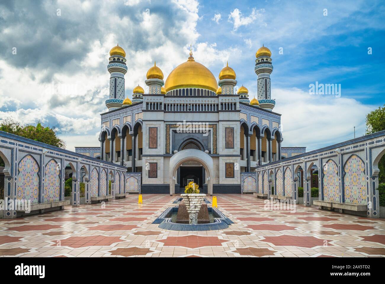 JaME Asr Hassanil Bolkiah Moschee in brunei Stockfoto