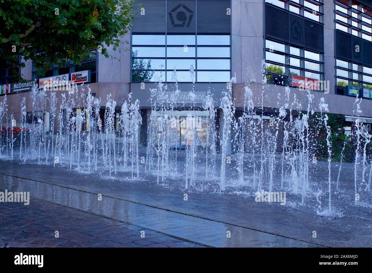 Montreux, Kanton Waadt, Schweiz. Stockfoto