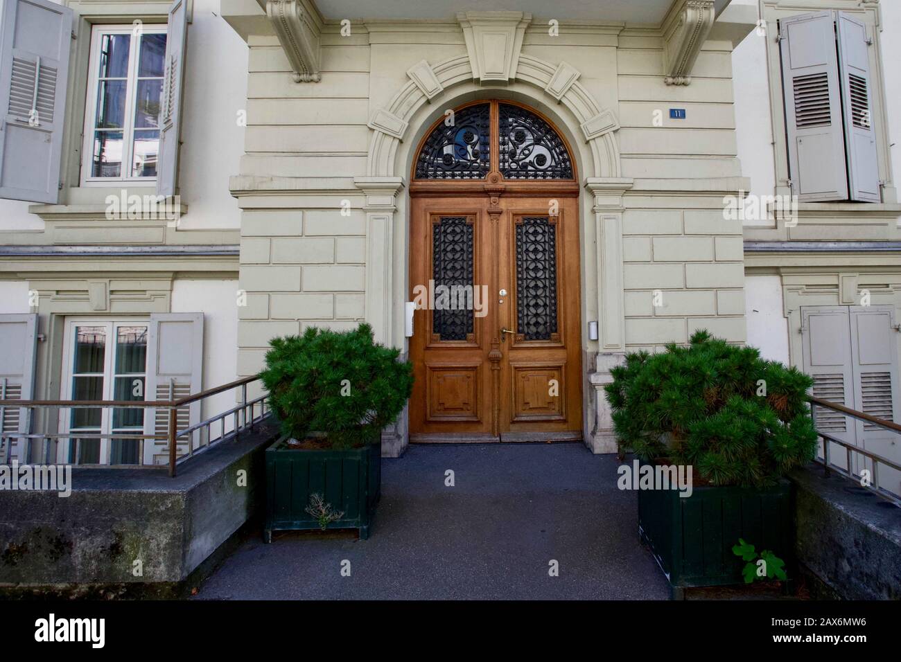 Montreux, Kanton Waadt, Schweiz. Stockfoto