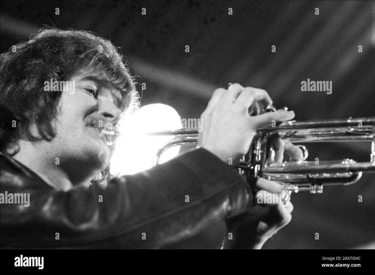 Die Gruppe Chicago während des berühmten Festivals der Insel Wight im Jahr 1970 wird geschätzt, dass zwischen 600 und 700.000 Menschen besucht haben. Freitag, 28. August 1970 Stockfoto