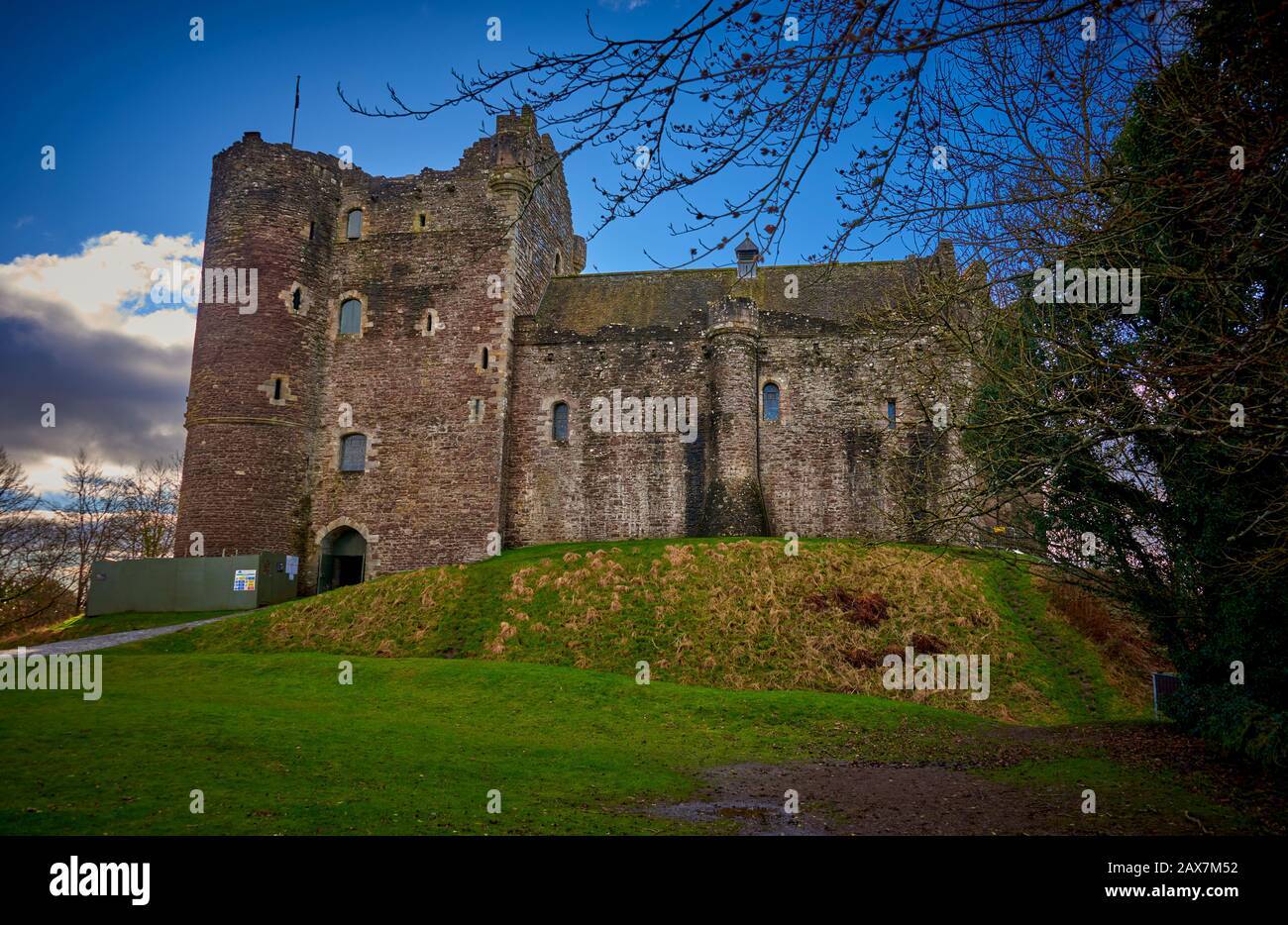 Burg Doune (DOUNE) Stockfoto