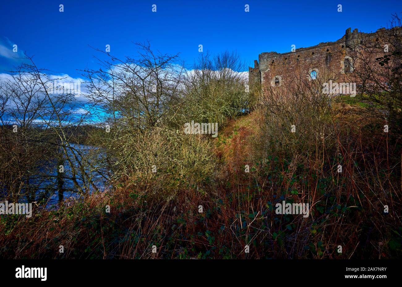 Burg Doune (DOUNE) Stockfoto