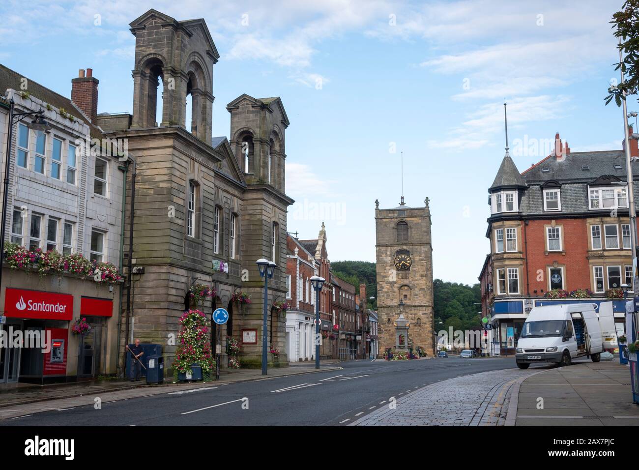 Bridge Street, Morpeth, Northumberland, England Stockfoto
