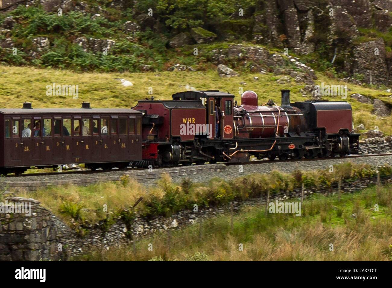 Welsh Highland Railway Stockfoto