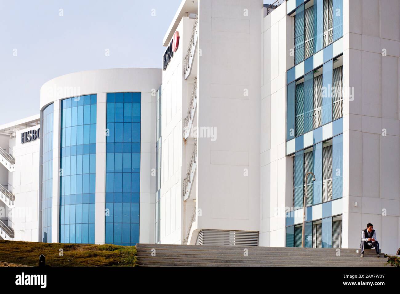 HSBC-Gebäude in Kairo, Ägypten. Stockfoto