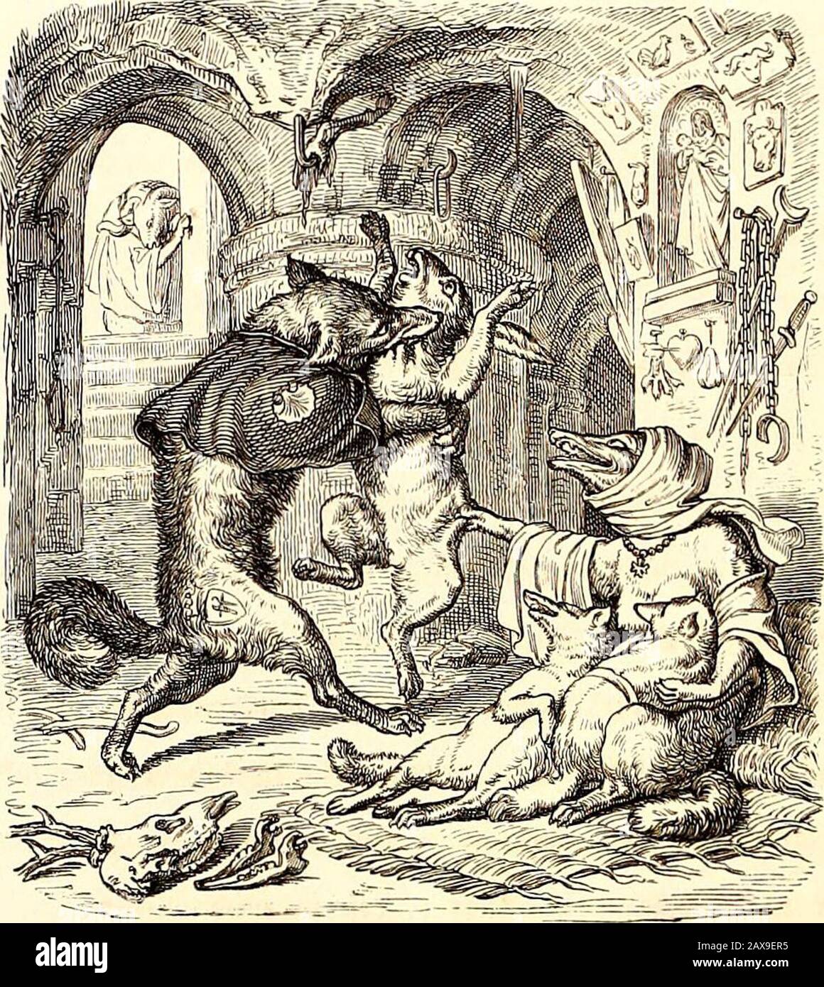 Reineke Fuchs . af? JReinefe folfte von .§ofe2Bieberfef)ren. 9hm fa£&gt; (also wenn)n aber mit ERDNSET unb ©TAB;SBunberbar fam eö if)r "or, unb fakte: Dieinljart, mein Sieber, Saget mir boct), wie iftö euer) gegangen? 2ßaö f)aber if)r erverfahren?Unb er fpraef/: ©d)on war icb, öerurtfyeüt, gefangen, gebeben,2Iber ber Jrönig beging ftd) gndbig, befreite mid) ber;Unb id) jog als ^ilgcaun f surfigen. £)attn f)at mir ber .ffönigSampen jur ©üfme gegeben unb Wa3 wir nur wollen, gefd)ier)t if)m.X)en es fagte ber Äönig jule&t mit gutem ©efdjeibe:Sampe war Stockfoto