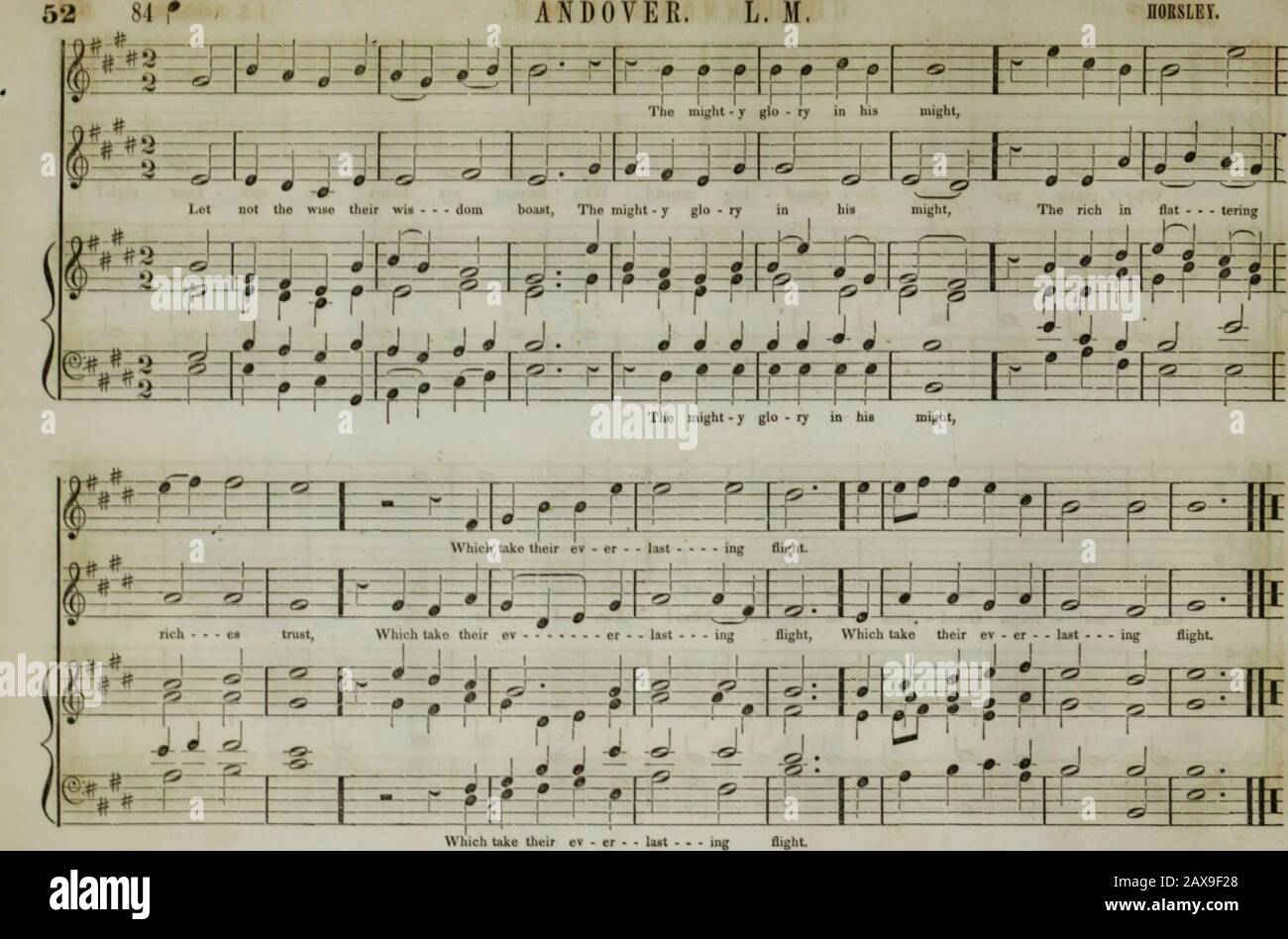 Die Sammlung der Kirchenmusik der Boston Musical Education Society besteht aus originalen Psalm- und Hymnenstücken, ausgewählten Stücken, Gesängen, &c.; einschließlich Kompositionen, die an den Dienst der evangelischen Episkopalkirchengemeinde angepasst sind. HAMILTON, L. M. I. B. WOODBRRT. 53 #" bis zum Herrn, der über mich regiert! 1 Und sieht die na - tionen von A - - weit, Let ±-f. - Letzte - wir lobten * * * und sagen, wie groß seine Bounties sind. I A lif f f1 jtfc if. TVF.x 1 ffTOi ^ f11 r i Ml i 111! ! ! ! ICH! ! Wenn. ! Ich Stockfoto