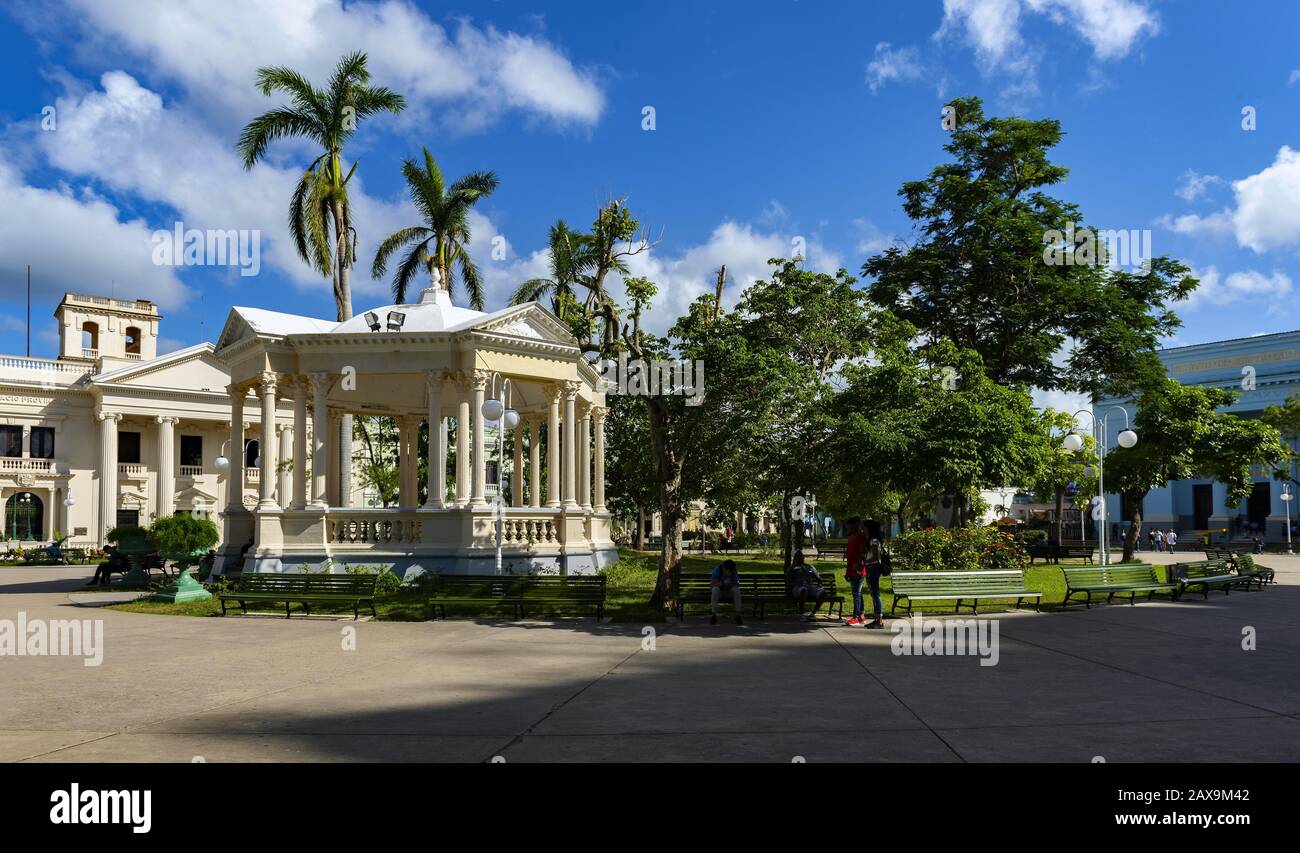 Leoncio Vidal Park in Santa Clara, Kuba Stockfoto