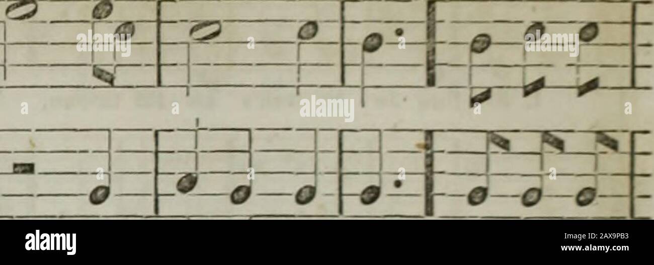 Die Sammlung der Kirchenmusik der Boston Musical Education Society besteht aus originalen Psalm- und Hymnenstücken, ausgewählten Stücken, Gesängen, &c.; einschließlich Kompositionen, die an den Dienst der evangelischen Episkopalkirchengemeinde angepasst sind. 36 46 r LOB. L. M. i. B. wuodbiry. I 1 1 j d -j^fi? 9 f&gt;-f - r r -p-f^5- 3 ^ K  -&  i-  , i 1 s- " -1 f%. 1 1 1 1 1 1, 1 E - - - - ter - - nalis A J- sind dein! • * ^ G 0 GT 0 Bt - ter - - nal - i r * J Wahrheit bei - =1 - tends thy^ 1 ussh- 1- • L Wort;^ 1 ij- -J- T- ^- -J-   r J- -4-* - i m -i-^=   E - A- + 1 - r. -: ^ - - a- =f I 1- est 0 y-yjU--H i- Thy prai Stockfoto