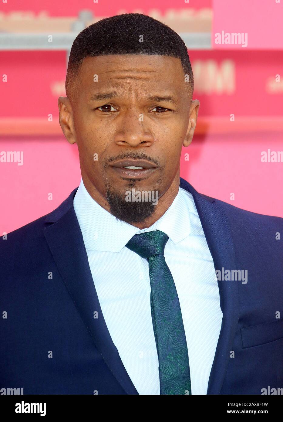 21. Juni 2017 - London, England, Großbritannien - Baby Driver European Premiere, Cineworld Leicester Square - Red Carpet Arrivals Photo Shows: Jamie Foxx Stockfoto